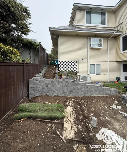 Full Perimeter Fence Replacement & Paver Access Ramp in Shoreline 